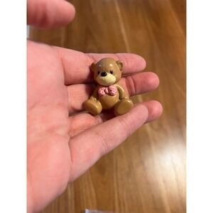 Small Bear Pink Bow PVC‎ Figure 2002 PMI